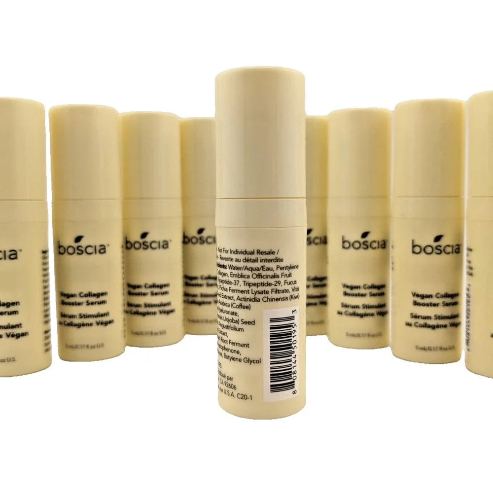 10x BOSCIA Vegan Collagen Booster Serum 5ml / 0.17floz Each Sample Size NEW